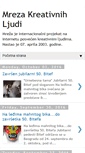 Mobile Screenshot of mrezakreativnihljudi.com